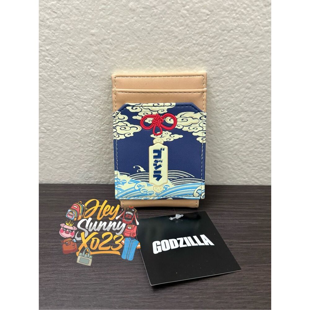 Godzilla Waves Cardholder